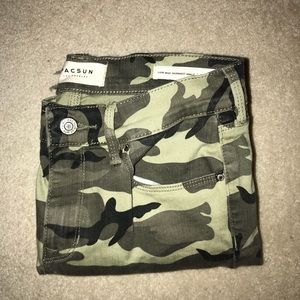 Pacsun Camo Skinny Jeans